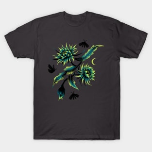 Queen of the Night - Green T-Shirt